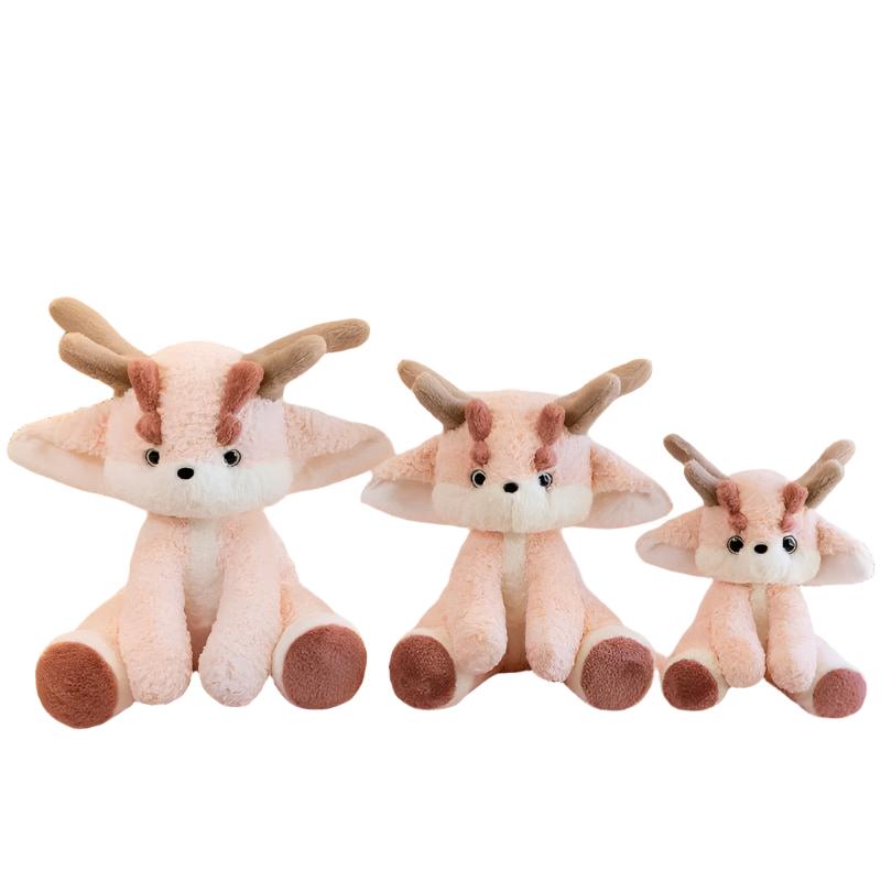 Soft Cute Light Pink Plush Toys - Weriion