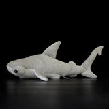 Soft Gray Marine Stuffed Hammerhead Shark Animal Plush Toy - Weriion