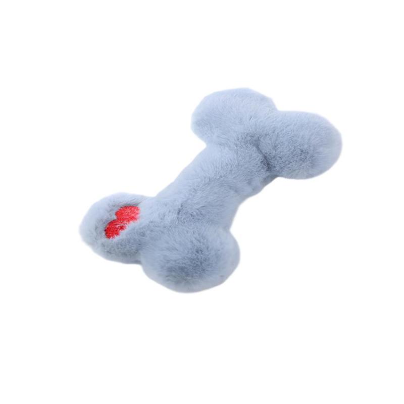 Soft Plush Bite Resistant Bone Dog Chew Toy - Weriion