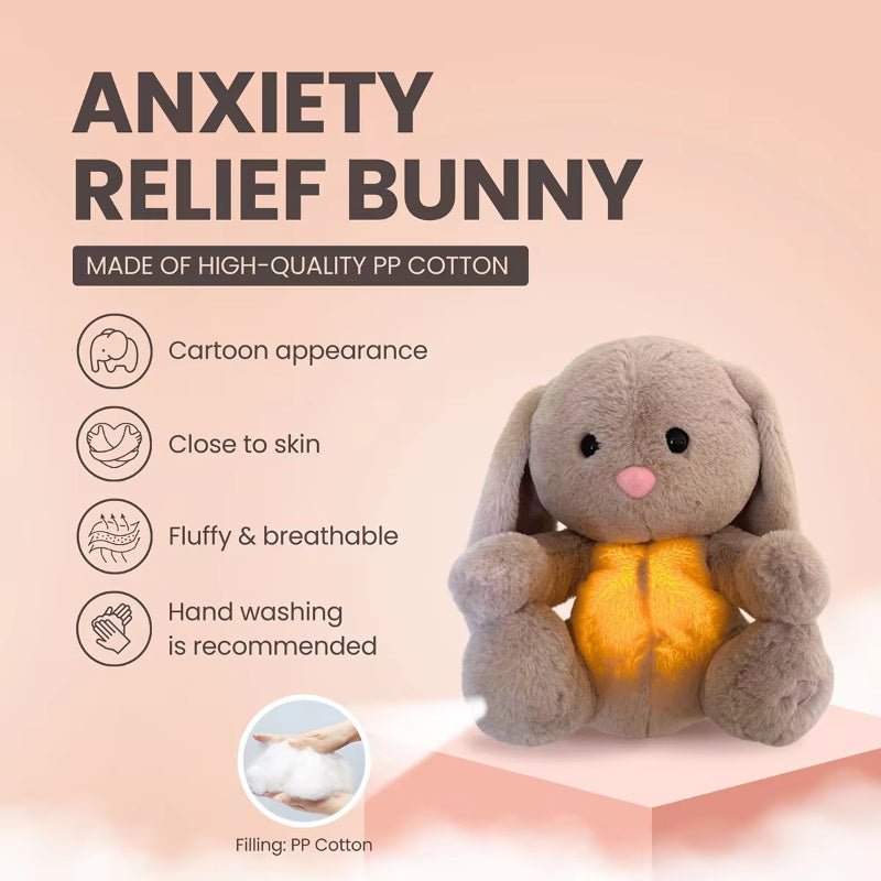 Soothing Breathing Rabbit Plush Toy - Weriion