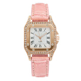 Square Rhinestone Watch For Women - Weriion