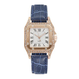 Square Rhinestone Watch For Women - Weriion