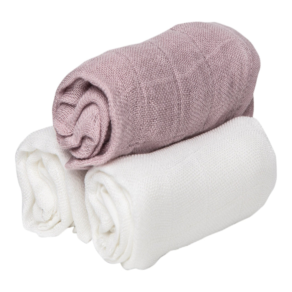 Absorbent Gentle & Breathable Bamboo Muslin Squares