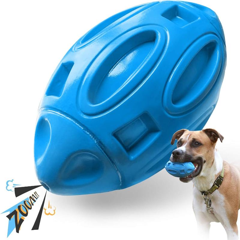 Squeaky Durable Rubber Dog Chew Toy - Weriion