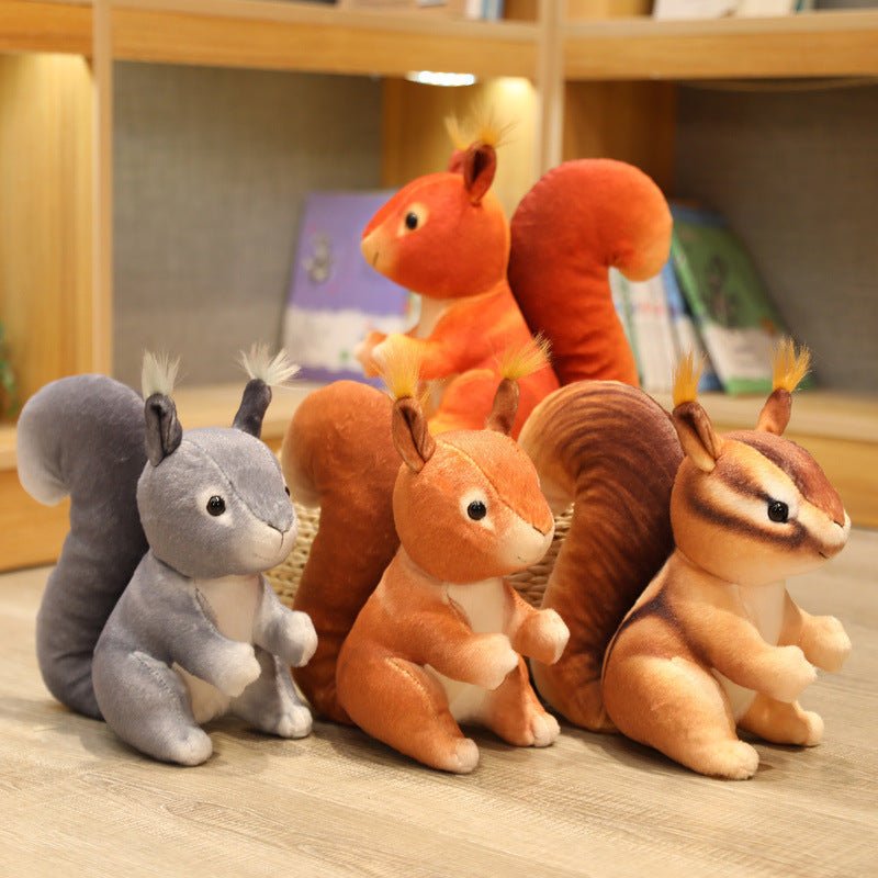 Squirrel Cartoon Plush Toys - Weriion