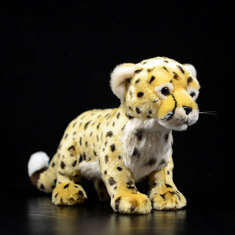 Standing Big Cat Cheetah Plush Toy - Weriion