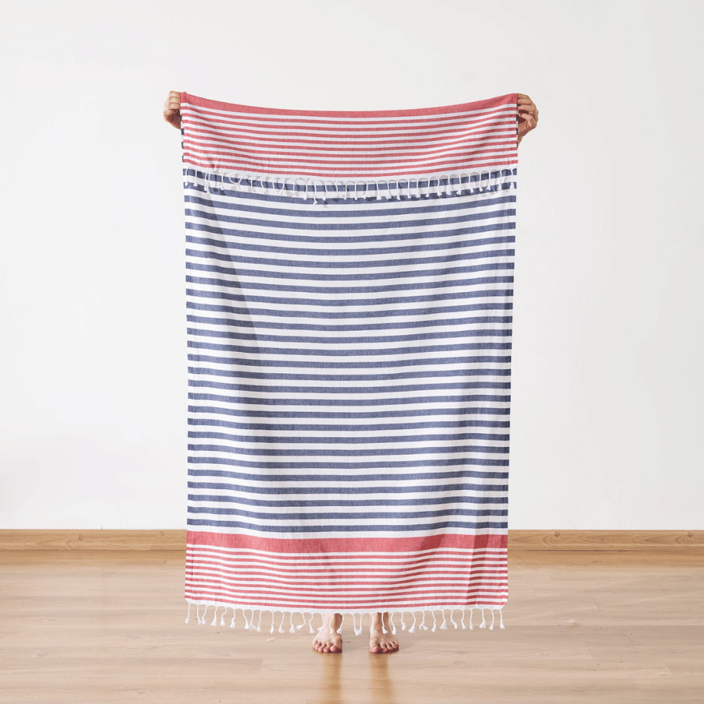 Turkish Cotton Towel With Stripes
