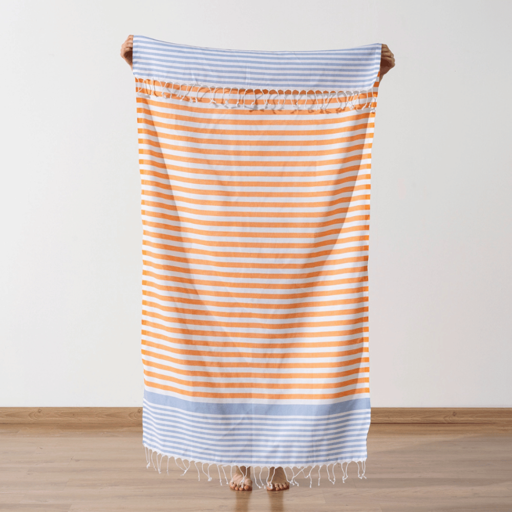 Turkish Cotton Towel With Stripes