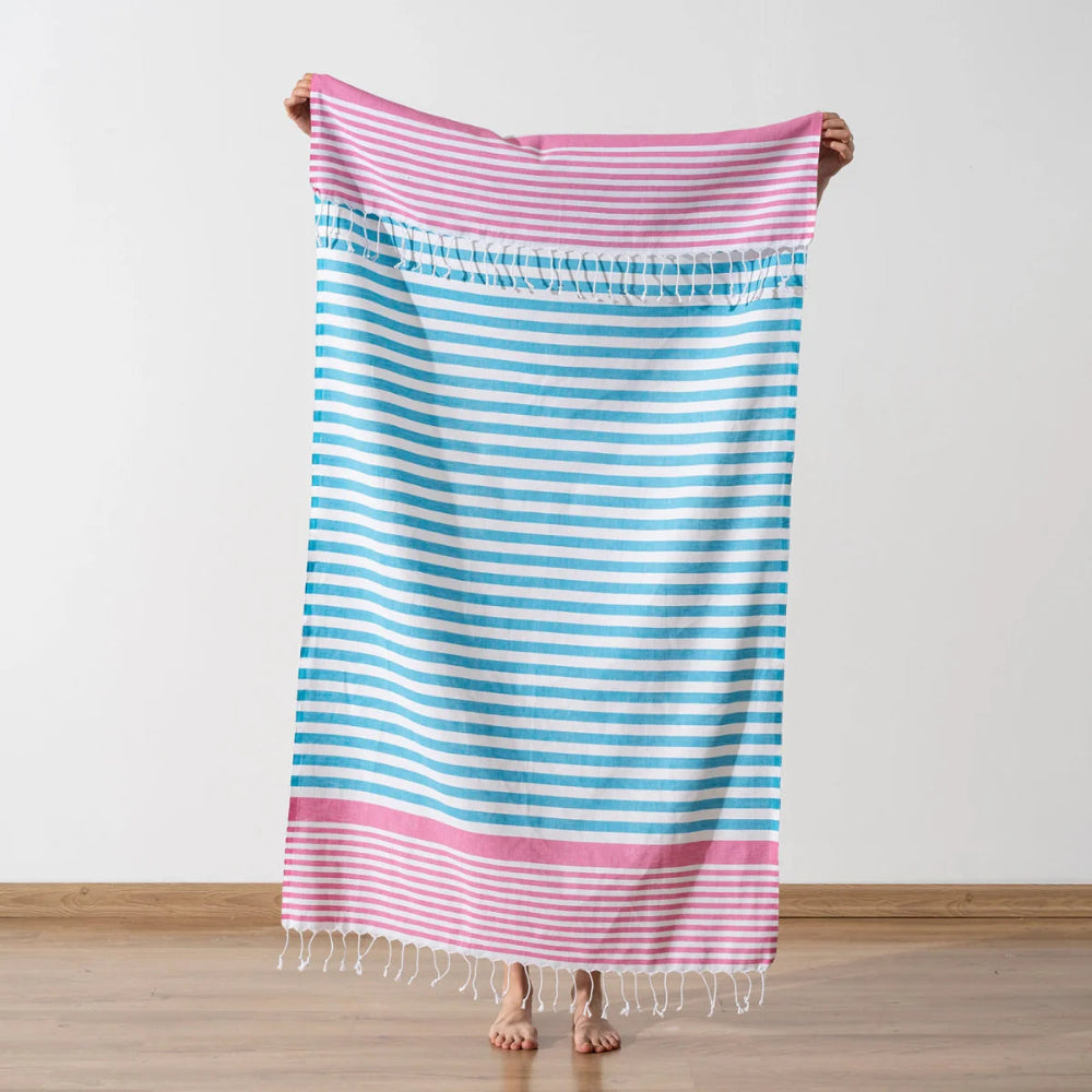 Turkish Cotton Towel With Stripes