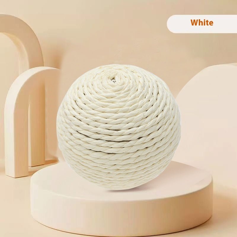 String Sisal Ball Self - Help Relieving Stuffy Funny Cat Toy - Weriion