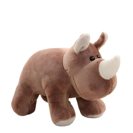 Stuffed Animal Soft Rhino Plush Toy - Weriion