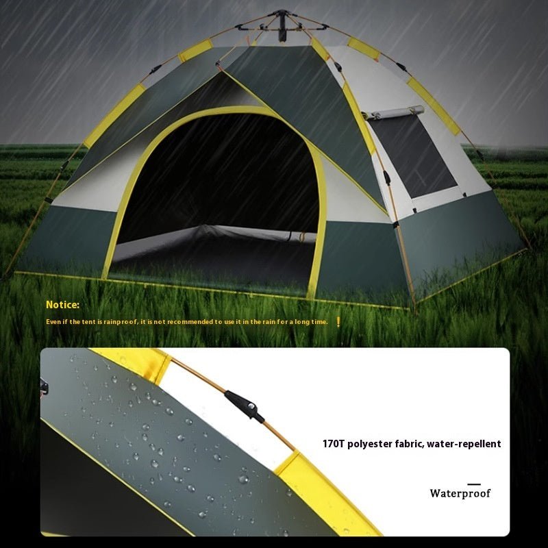 Sturdy Dark Green Outdoor Camping Tents - Weriion