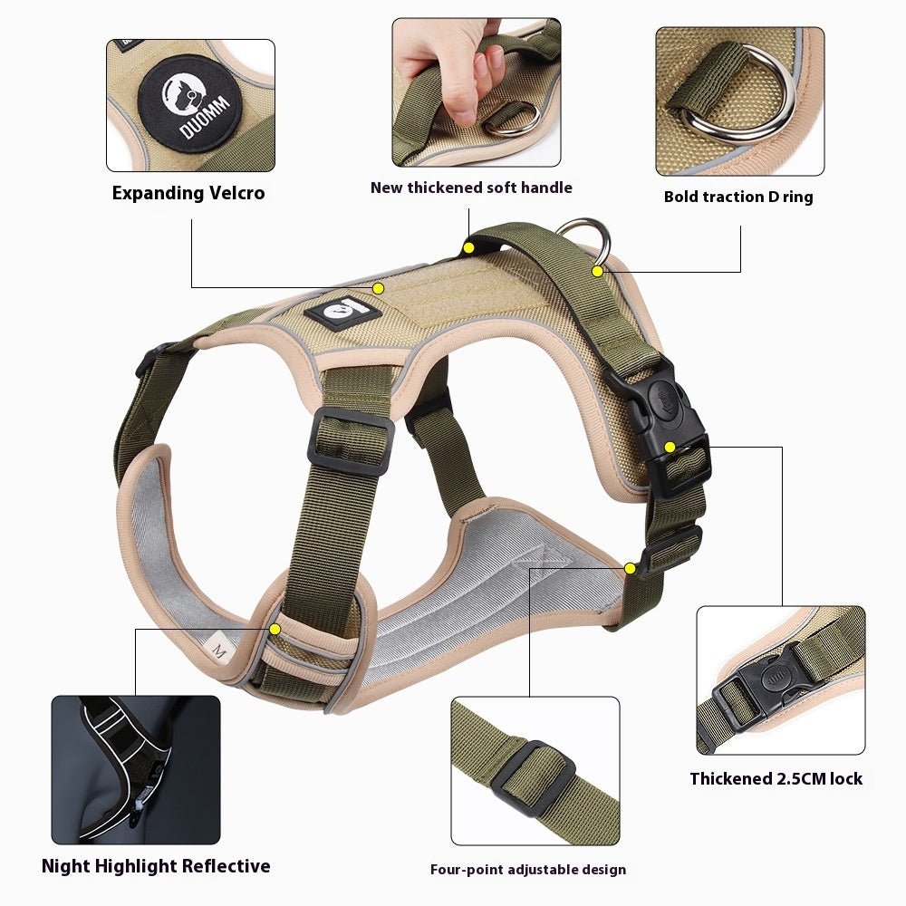 Sturdy Escape Proof Dog Pet harness - Weriion