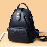 Stylish Multifunctional Women's Backpack With Shoulder Strap - Weriion