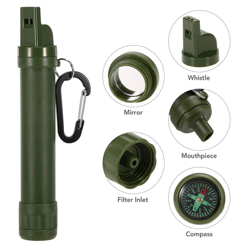 Survival Water Purifier Filter For Camping And Hiking - Weriion
