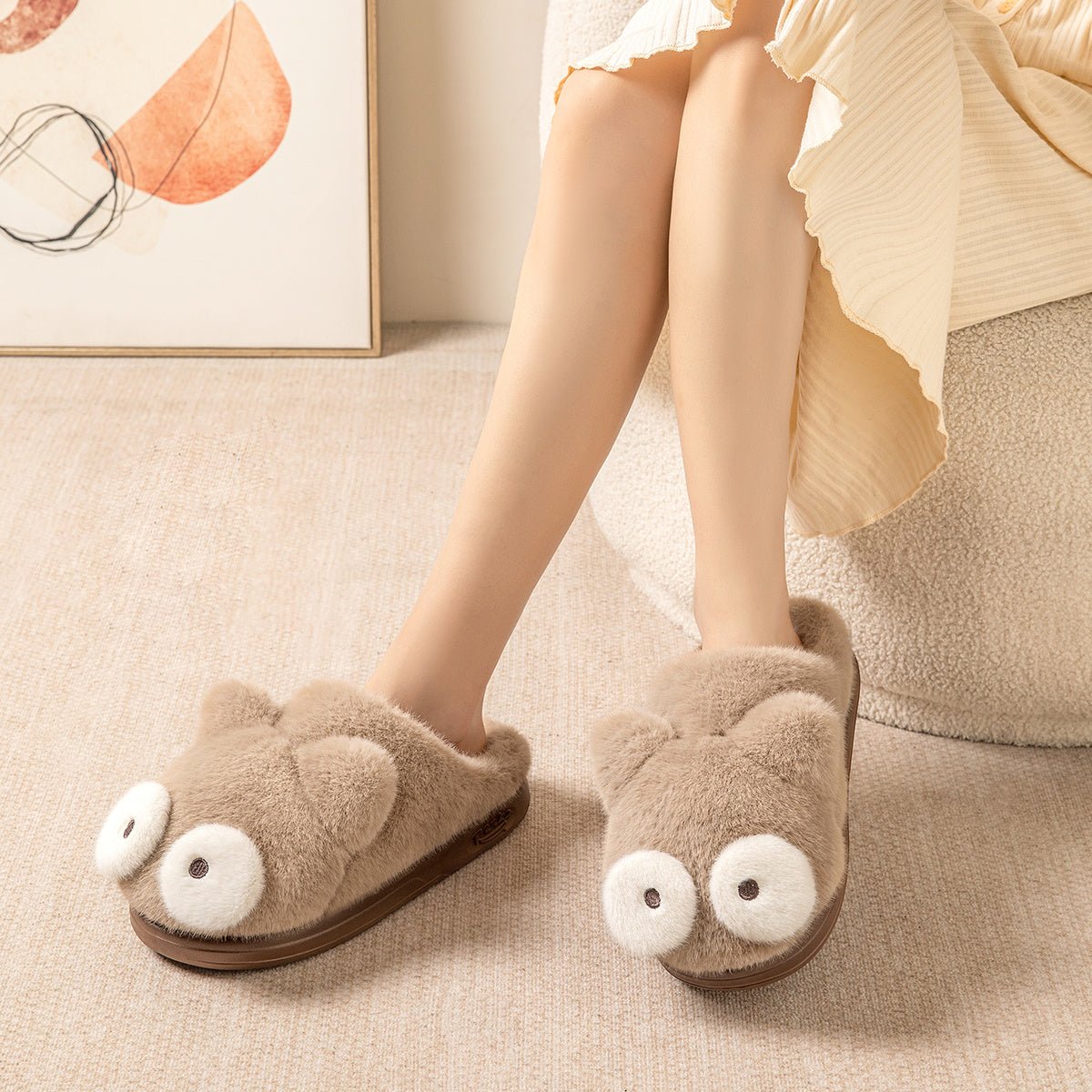 Thick Soled Non Slip Indoor Slippers For Home Use - Weriion