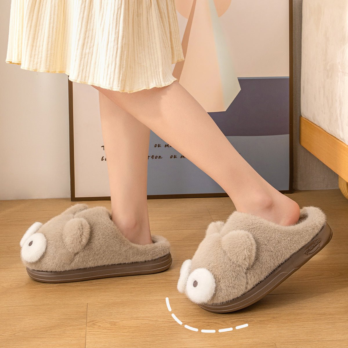 Thick Soled Non Slip Indoor Slippers For Home Use - Weriion