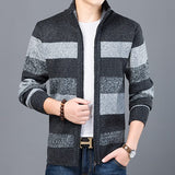 Thick Warm Knitted cardigan Sweater For Men - Weriion