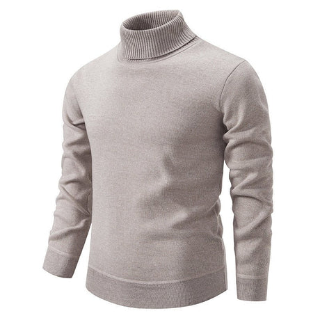 Thick Warm Knitted Turtleneck Sweater For Men - Weriion