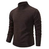 Thick Warm Knitted Turtleneck Sweater For Men - Weriion