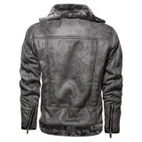 Thick Warm Men's Winter Leather Jacket - Weriion