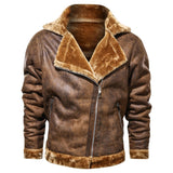 Thick Warm Men's Winter Leather Jacket - Weriion