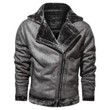 Thick Warm Men's Winter Leather Jacket - Weriion