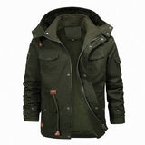 Thick Warm Stand - Up Collar Cotton Winter Autumn Men's Jacket - Weriion