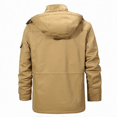 Thick Warm Stand - Up Collar Cotton Winter Autumn Men's Jacket - Weriion