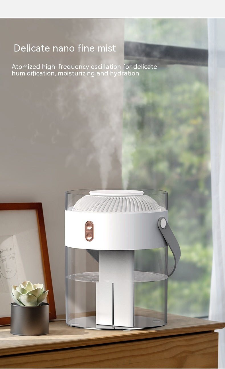 Transparent Large Capacity Double Spray Humidifier - Weriion