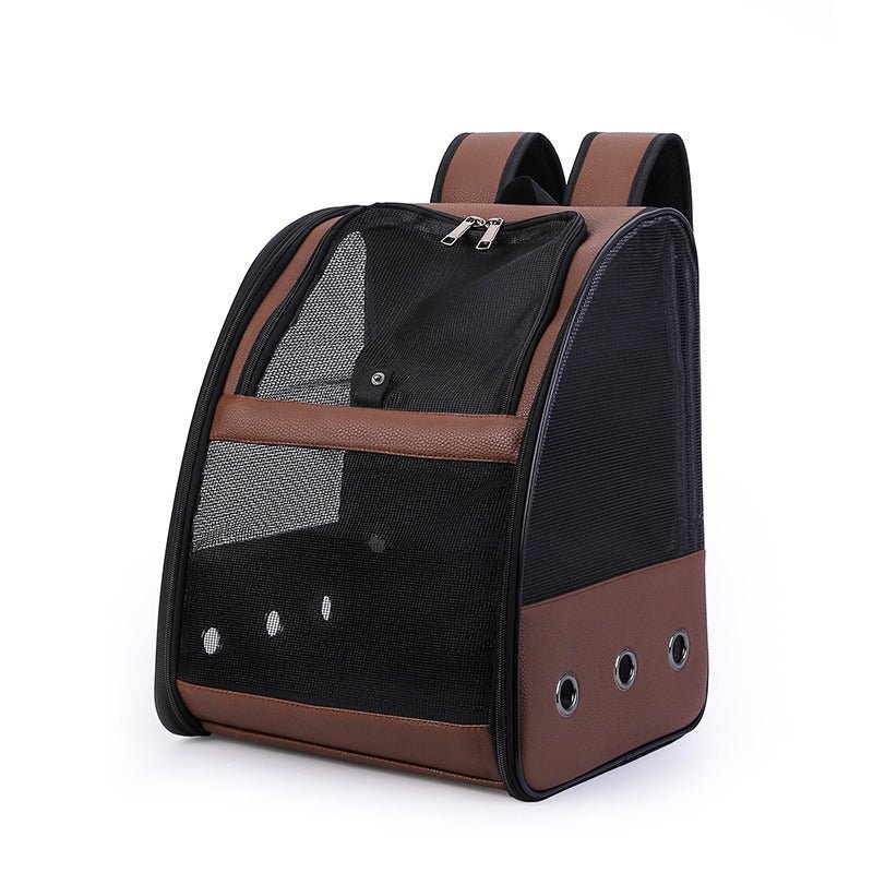 Transparent Pet Backpack With Airholes - Weriion