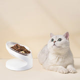 Transparent Pet Cat Dog Single Bowl - Weriion