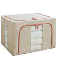 Transparent Thick Cotton & Linen Cloth Clothing Storage Bag Box - Weriion