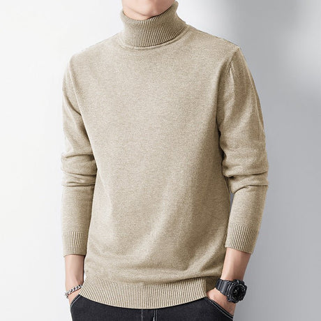 Turtleneck Sweater Men's Undershirt Autumn And Winter Inner Wear - Weriion