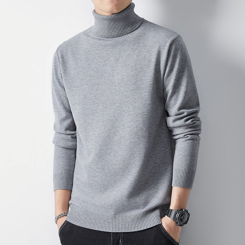 Turtleneck Sweater Men's Undershirt Autumn And Winter Inner Wear - Weriion