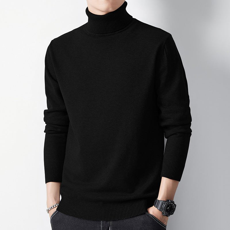 Turtleneck Sweater Men's Undershirt Autumn And Winter Inner Wear - Weriion