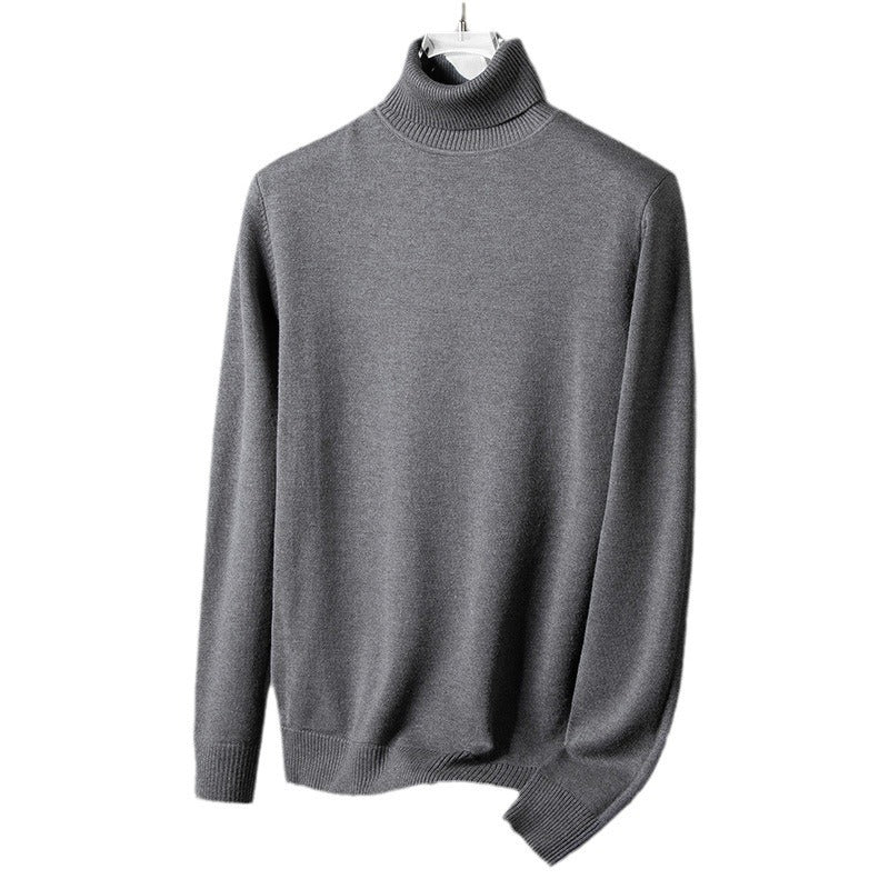 Turtleneck Sweater Men's Undershirt Autumn And Winter Inner Wear - Weriion