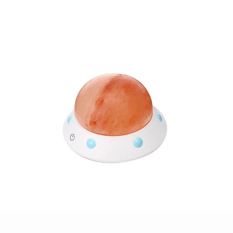 UFO Shape Crystal Salt Lamp - Weriion