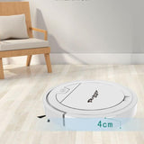 Ultra - Thin Remote Controlled Robot Vacuum Cleaner With Water Tank - Weriion