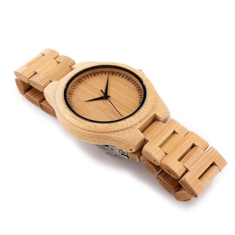 Unisex Bamboo Wood Watch - Weriion