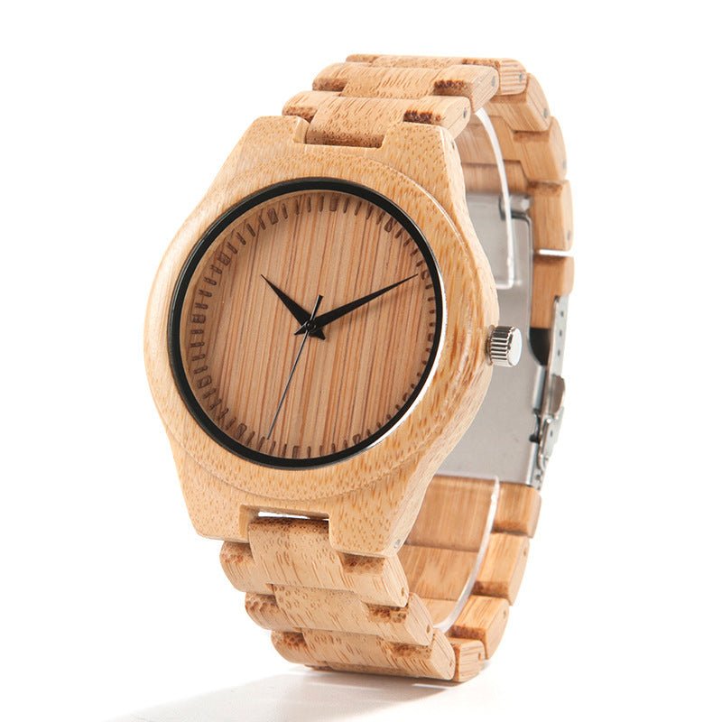 Unisex Bamboo Wood Watch - Weriion