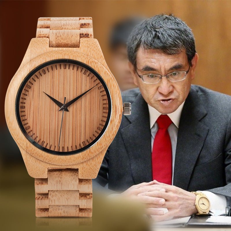 Unisex Bamboo Wood Watch - Weriion