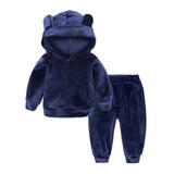 Unisex Tracksuit Outfit For Small Children - Weriion