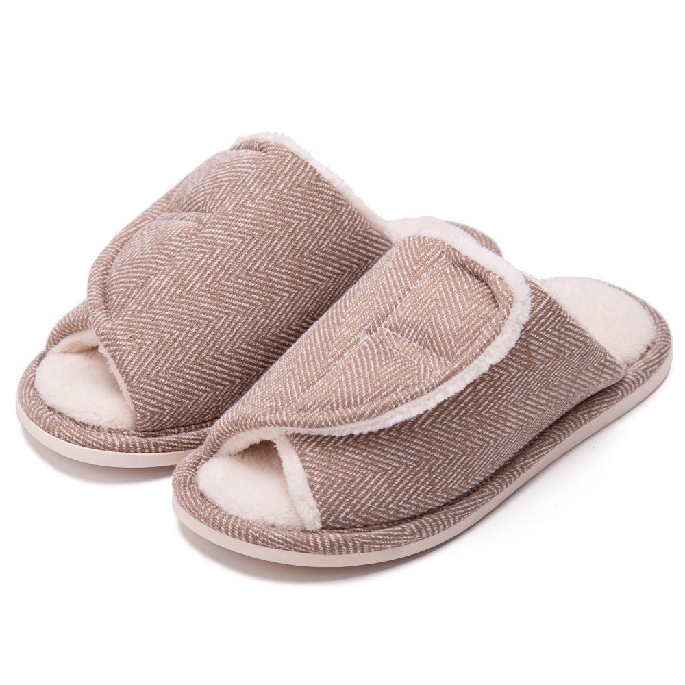 Unisex Velcro Adjustable Indoor Outdoor Slippers - Weriion