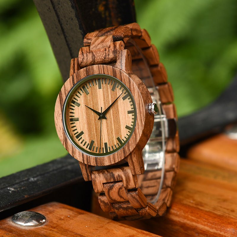 Unisex Waterproof Wooden Watch - Weriion