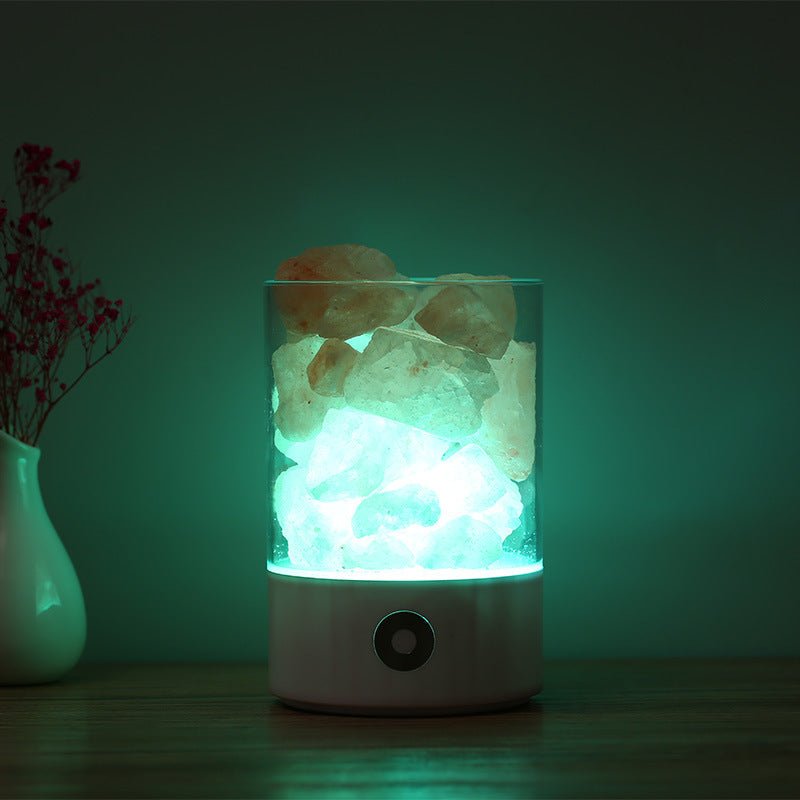 USB Crystal Light Himalayan Salt LED Lamp - Weriion