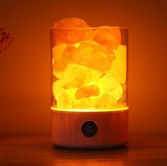 USB Crystal Light Himalayan Salt LED Lamp - Weriion