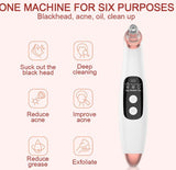 USB Electric Vacuum Suction Blackhead Remover With LED Display For Deep Pore Cleansing - Weriion