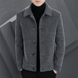 Velvet Padded Thickened Short Coat For Men - Weriion