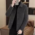 Velvet Padded Thickened Short Coat For Men - Weriion